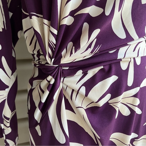 •Maggy London• Long Sleeve Side Twist Knit Dress - Size 18W - Picture 4 of 9